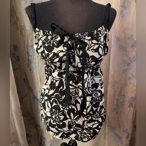 Ann Taylor EMPIRE waist Summer Top XL